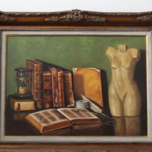 Título: "Livros e Torso" – Anderson Duarte (2001)