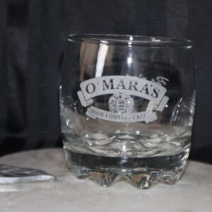 Vaso O'MARA'S – Colección de licor en cristal grabado