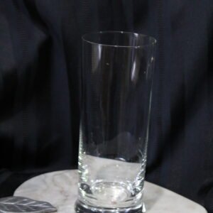 Vaso de cristal liso