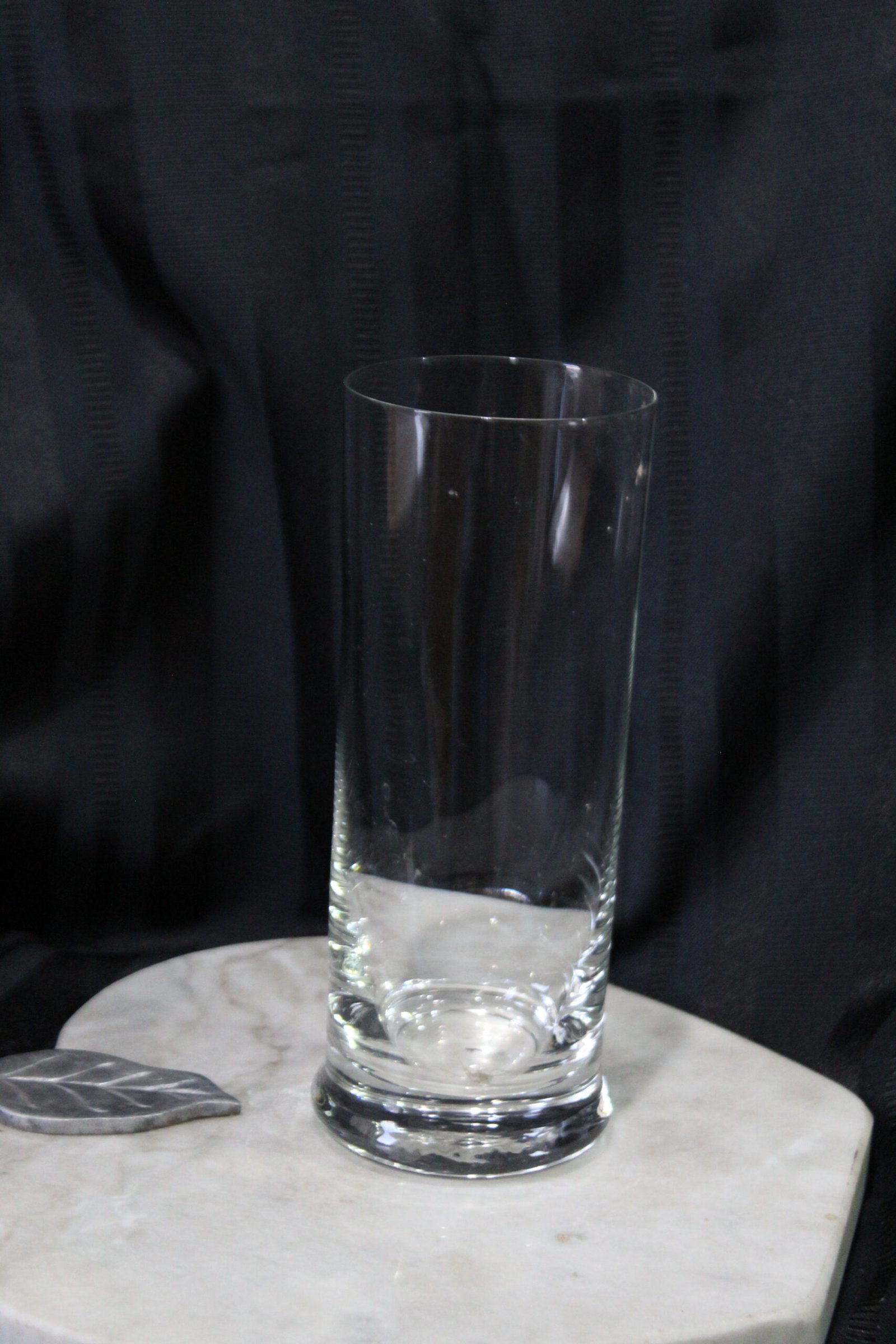 Vaso de cristal liso